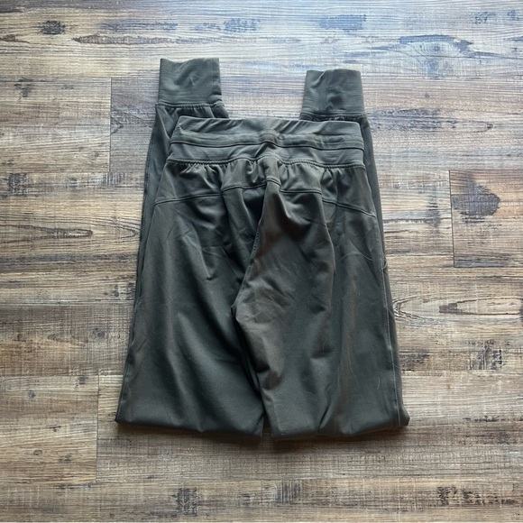 Zyia Active Womens Jogger Sweatpants Green Track Pant Pockets Stretch Size Small - Picture 7 of 7